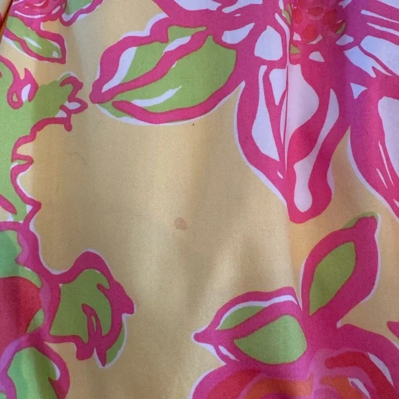 Lilly Pulitzer yellow strapless dress. - Picture 5 of 5